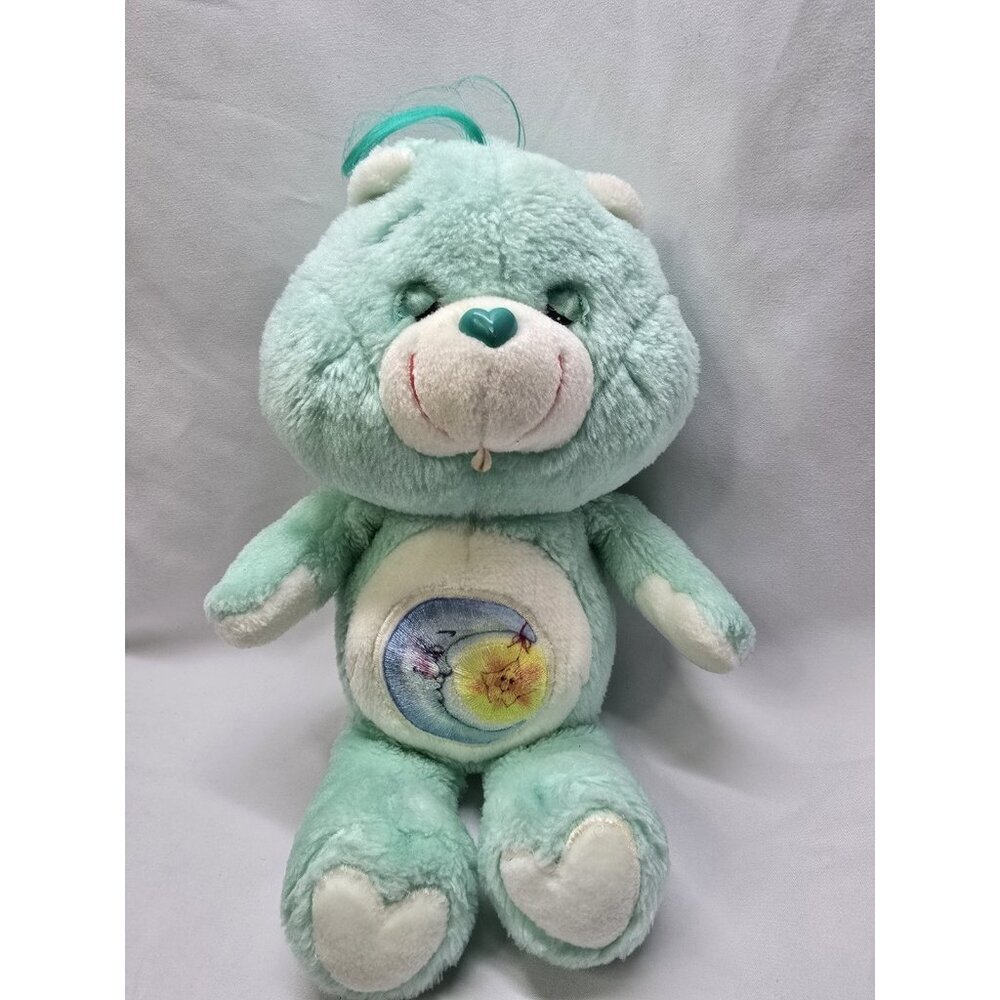 Care Bears Bedtime Bear 13" Plush Stuffed Animal Moon 1983 Vintage Kenner 80s